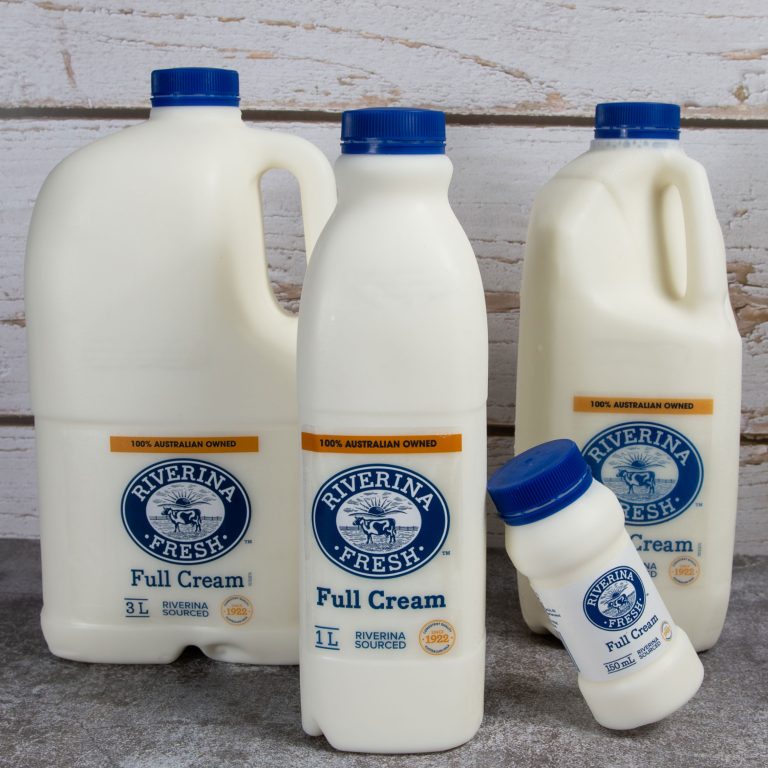 Riverina Fresh Milk 3L 2L 1L 300ml