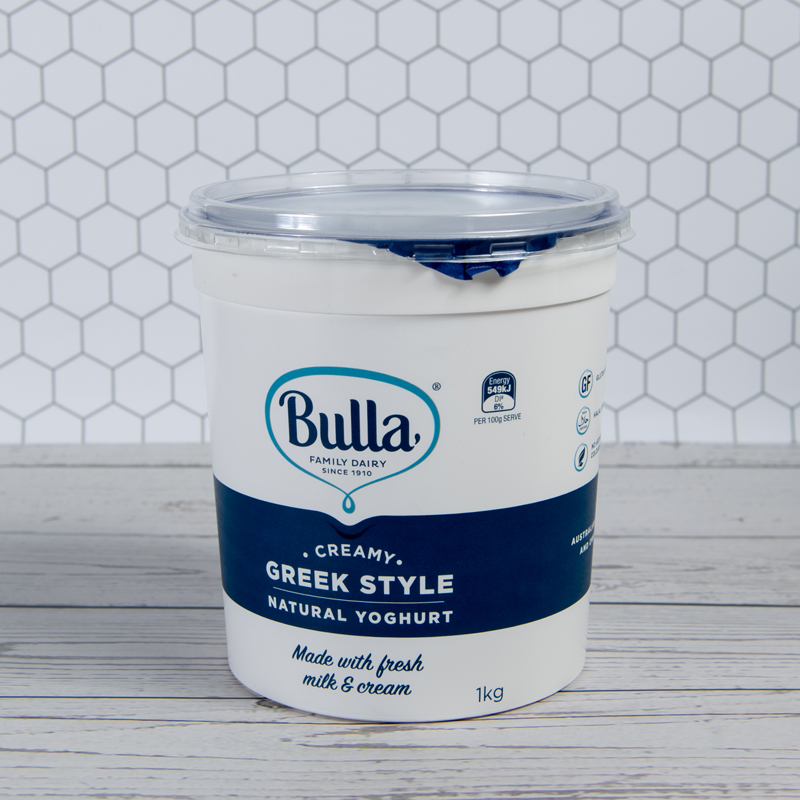 Bulla Greek Style Natural Yoghurt