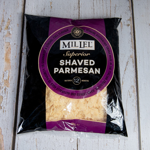 MilLel Superior Shaved Parmesan Cheese 2kg
